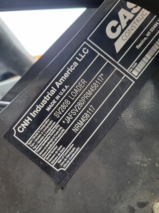 Image of Case SV280B equipment image 4