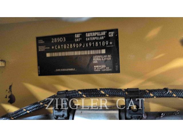 Image of Caterpillar 289D3 equipment image 3