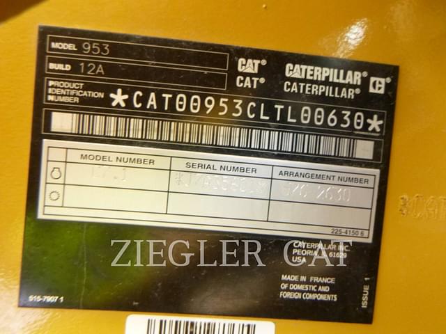 Image of Caterpillar 953 equipment image 1
