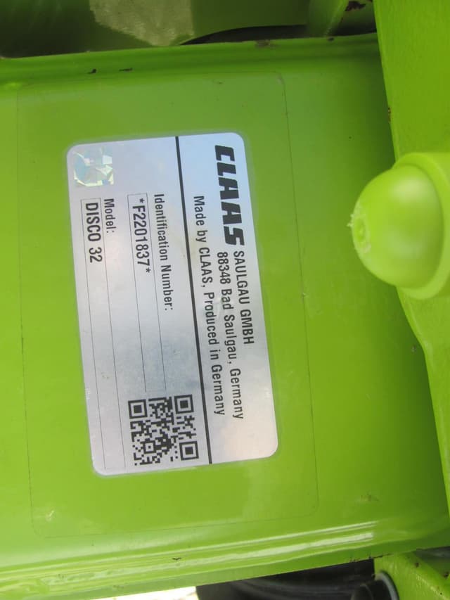 Image of CLAAS Disco 32 equipment image 1