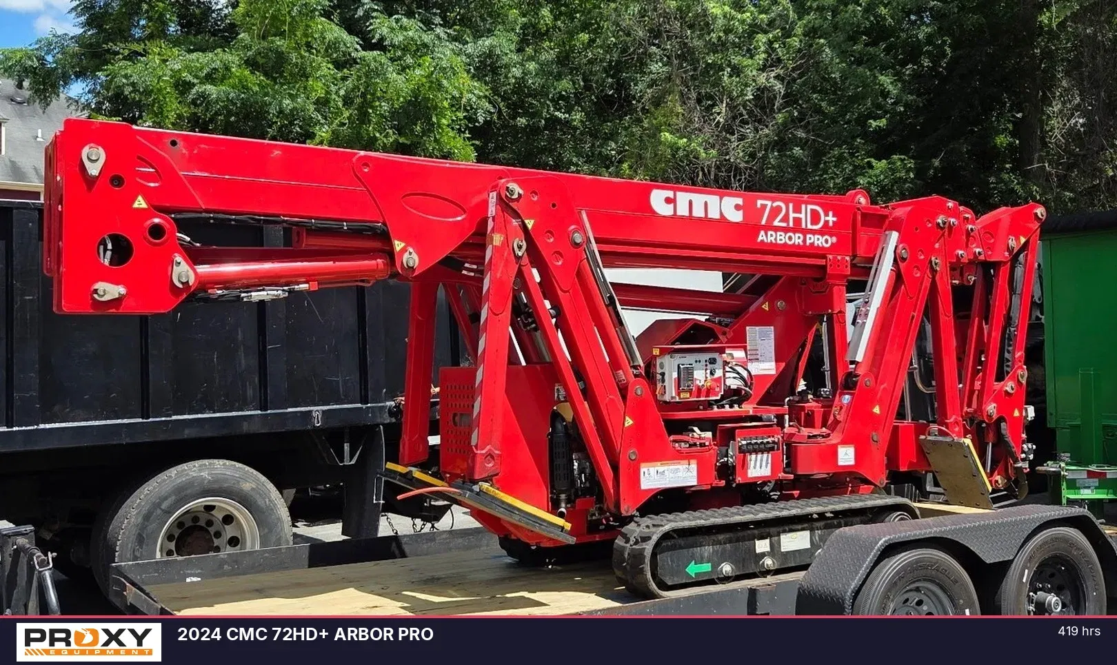 2024 CMC 72HD+ Arbor Pro Equipment Image0