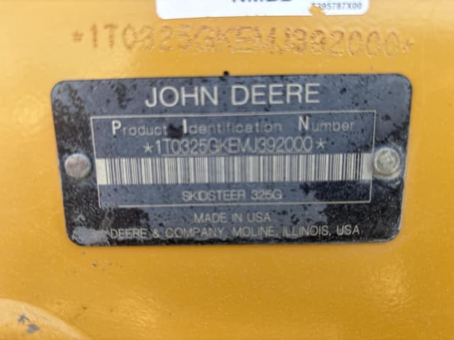 Image of John Deere 325G equipment image 1