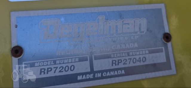 Image of Degelman RP7200 equipment image 4