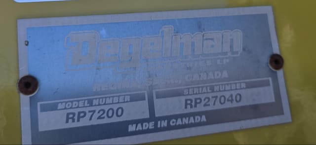Image of Degelman RP7200 equipment image 4
