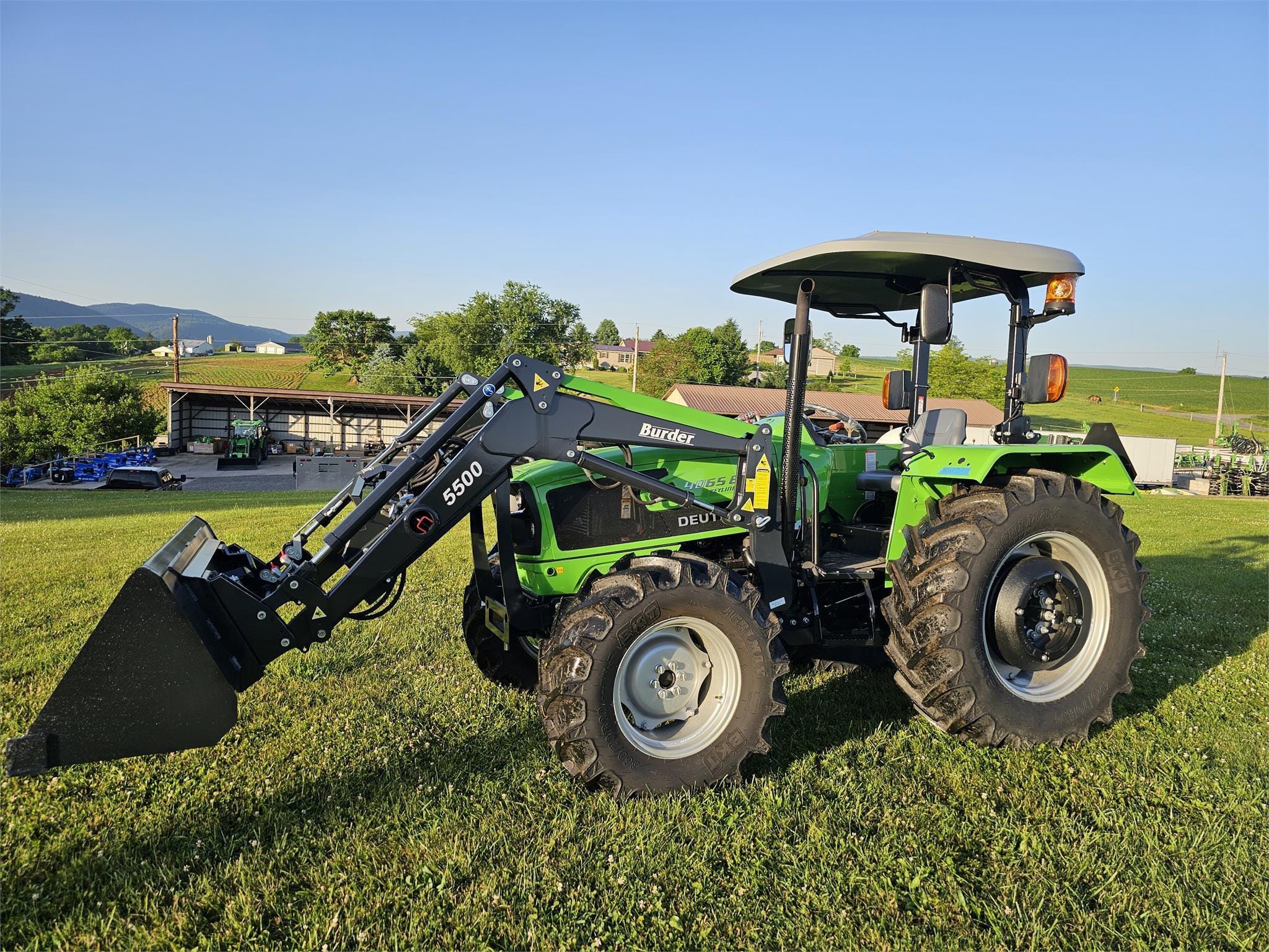 2024 Deutz-Fahr 4065E Keyline Equipment Image0