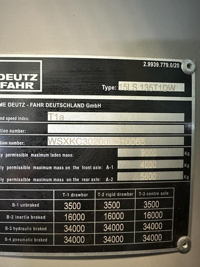 Image of Deutz-Fahr 6140 TTV equipment image 1