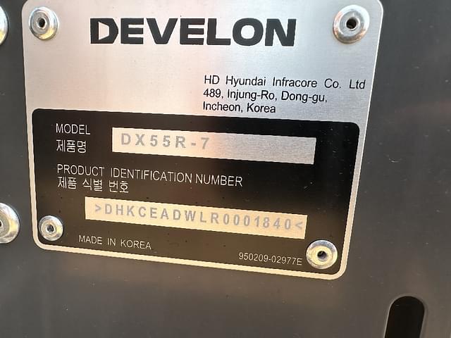 Image of Develon DX55R equipment image 3