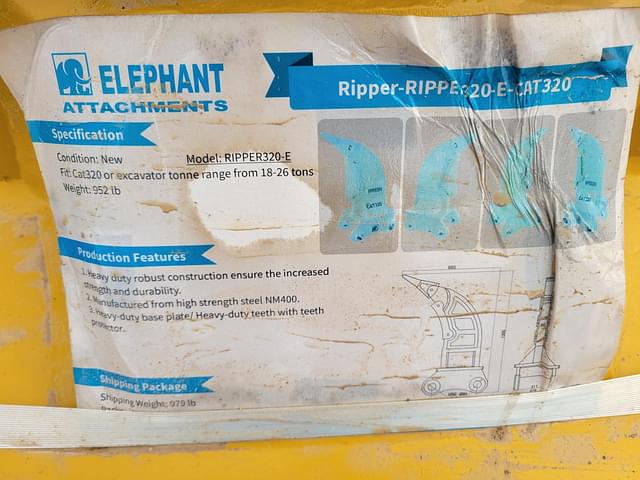 Image of Elephant RIPPER320-E equipment image 4