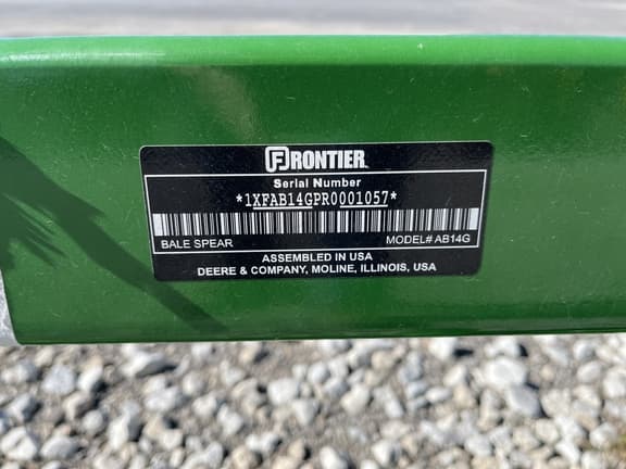 Image of Frontier AB14G equipment image 1