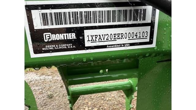 Image of Frontier AV20E equipment image 1