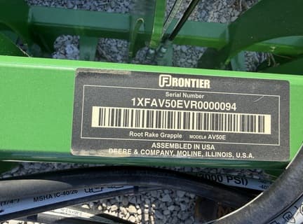 Image of Frontier AV50E equipment image 4