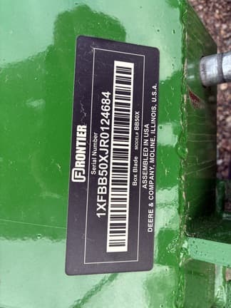 Image of Frontier BB5060 equipment image 1