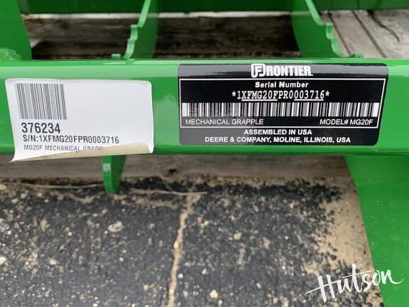 Image of Frontier MG20F equipment image 4