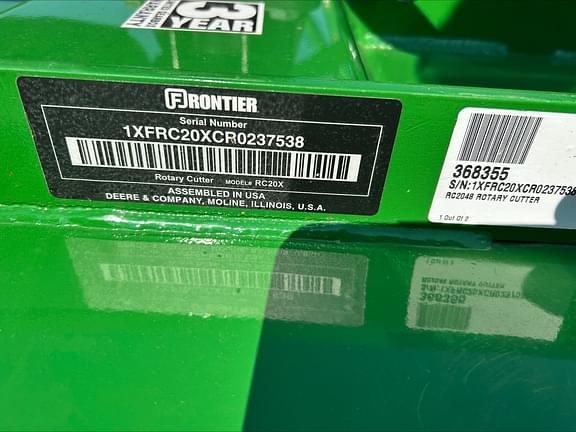 Image of Frontier RC2048 equipment image 4