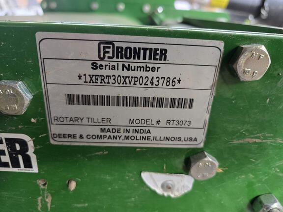 Image of Frontier RT3073 equipment image 3