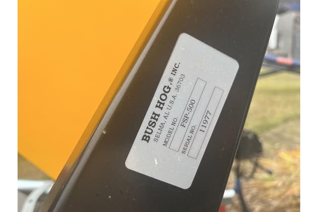 Image of Bush Hog FSP500 equipment image 1