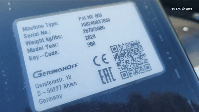 Image of Geringhoff Patriot NS 830 equipment image 1