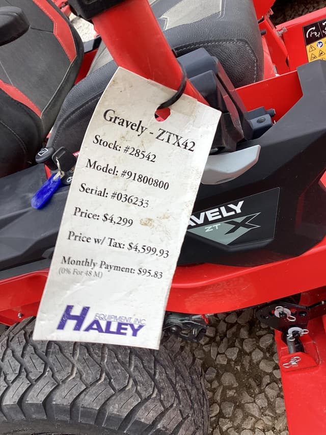 Image of Gravely ZTX-42 equipment image 4