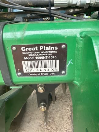 Image of Great Plains 1006NT equipment image 1