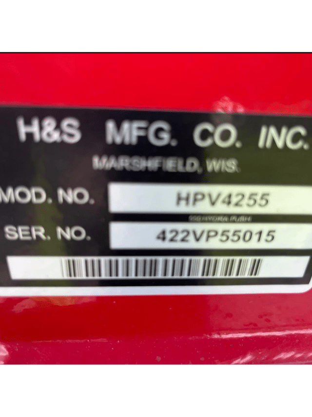 Image of H&S HPV4255 equipment image 3