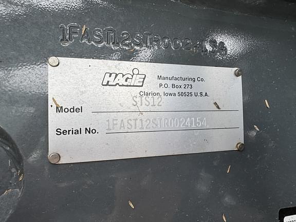 Image of Hagie STS12 equipment image 1