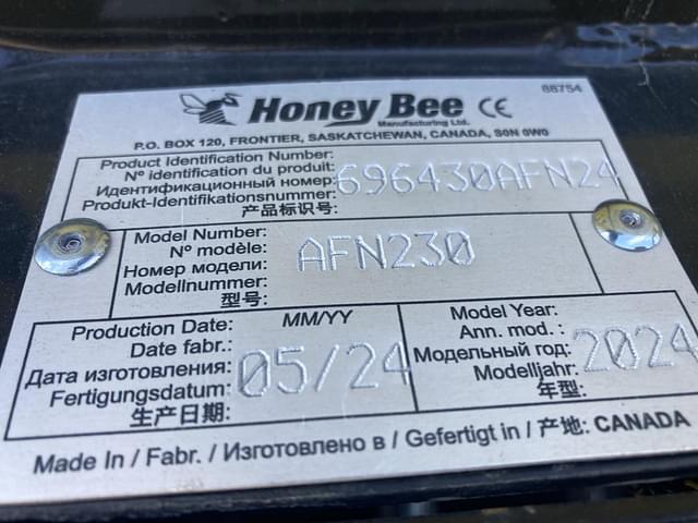 Image of Honey Bee AFS230 equipment image 4