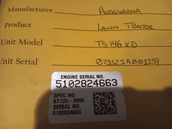 Image of Husqvarna TS146X equipment image 4