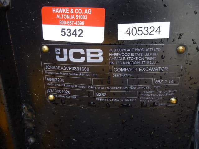 Image of JCB 85Z-2 equipment image 4
