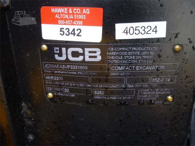 Image of JCB 85Z-2 equipment image 4