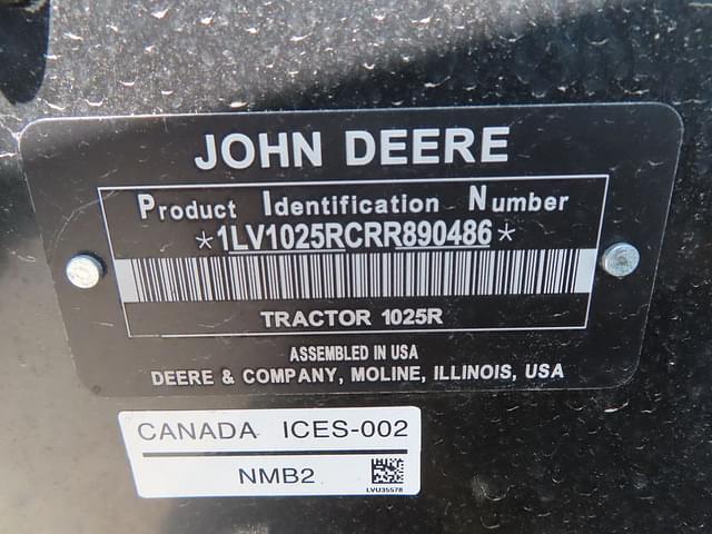 Image of John Deere 1025R equipment image 4