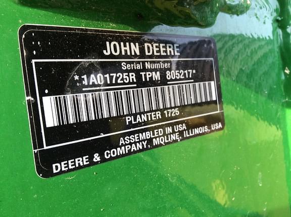 Image of John Deere 1725 equipment image 3