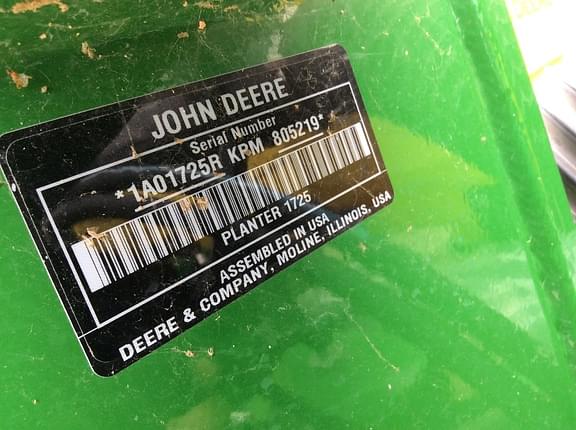 Image of John Deere 1725 equipment image 3