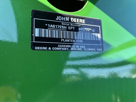 Image of John Deere 1725C Primary image