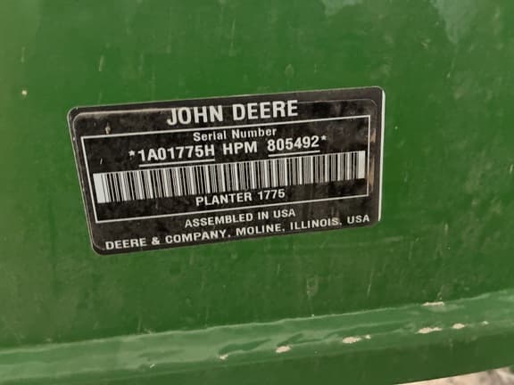 Image of John Deere 1775 equipment image 1