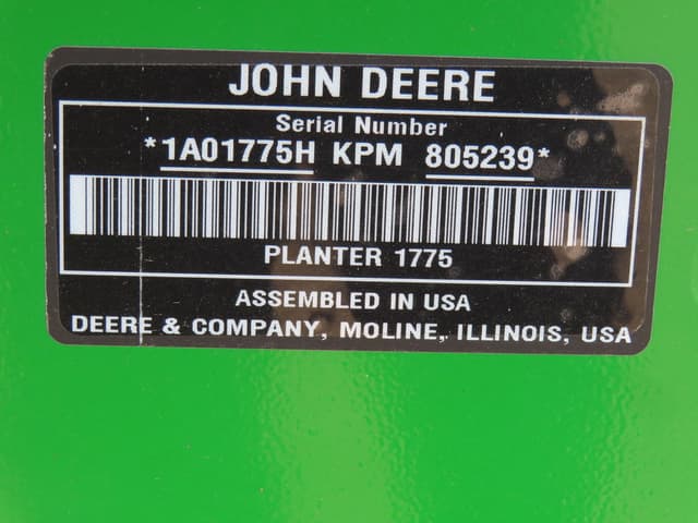 Image of John Deere 1775 equipment image 4