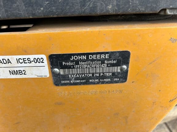 Image of John Deere 210P equipment image 4