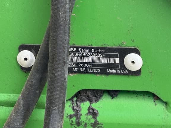 Image of John Deere 2680H equipment image 2