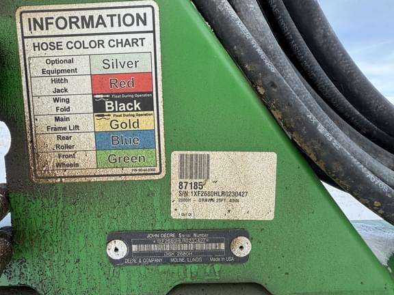 Image of John Deere 2680H equipment image 4