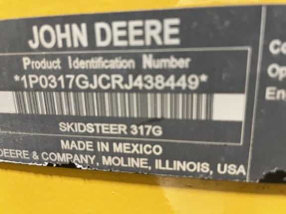 2024 John Deere 317G Equipment Image0