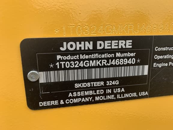 Image of John Deere 324G equipment image 1