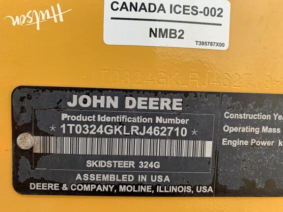 Image of John Deere 324G equipment image 2