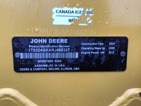 Image of John Deere 324G equipment image 3