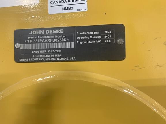 Image of John Deere 331P equipment image 4