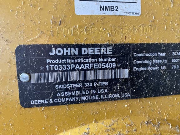 Image of John Deere 333P equipment image 2