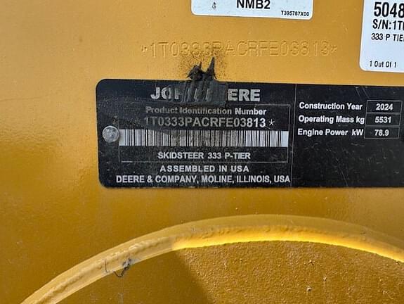 Image of John Deere 333P equipment image 4