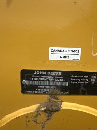 Image of John Deere 333G equipment image 1