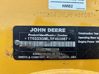 Image of John Deere 333G equipment image 3