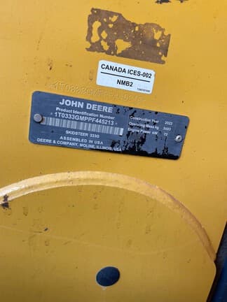 Image of John Deere 333G equipment image 3
