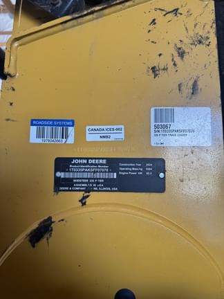 Image of John Deere 335P equipment image 3