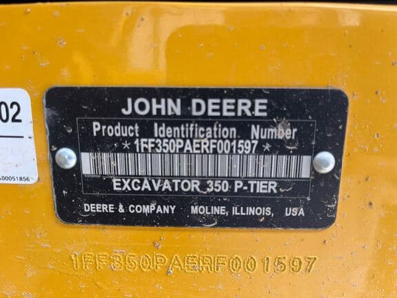 Image of John Deere 350P equipment image 4